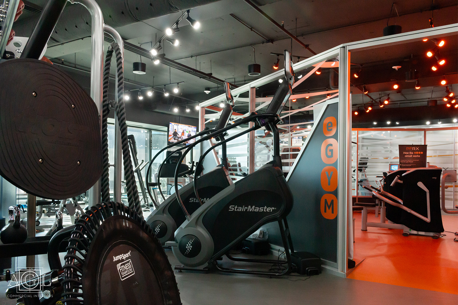 Prime Fitness RX  AOS Interior Environments